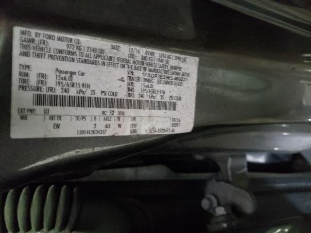 2014 FORD FOCUS S 1FADP3E29EL460231