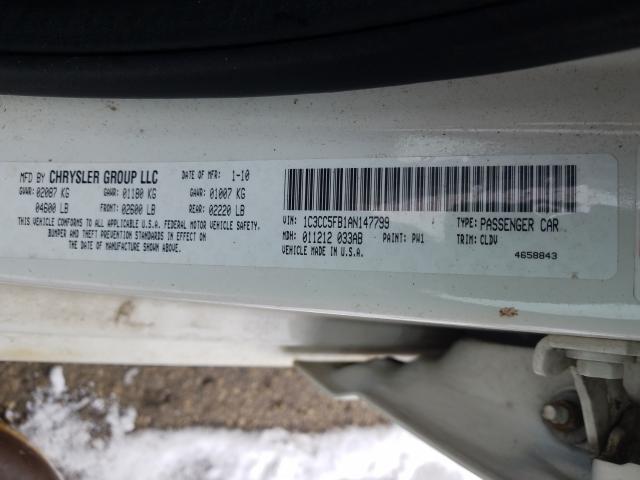 2010 CHRYSLER SEBRING LI 1C3CC5FB1AN147799