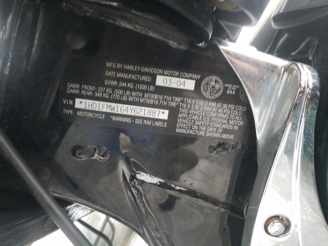 2004 HARLEY-DAVIDSON FLHTPI 1HD1FMW164Y621887