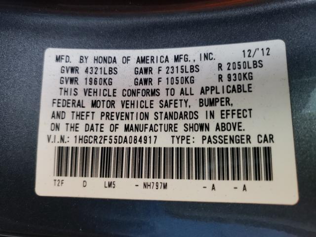 2013 HONDA ACCORD SPO - 1HGCR2F55DA084917