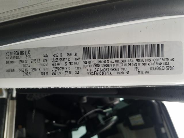 2016 JEEP WRANGLER S 1C4AJWAG0GL258950