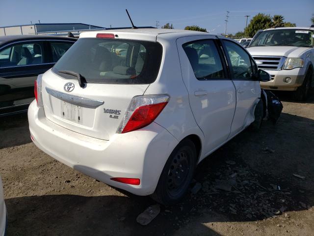 2014 TOYOTA YARIS JTDKTUD31ED574764