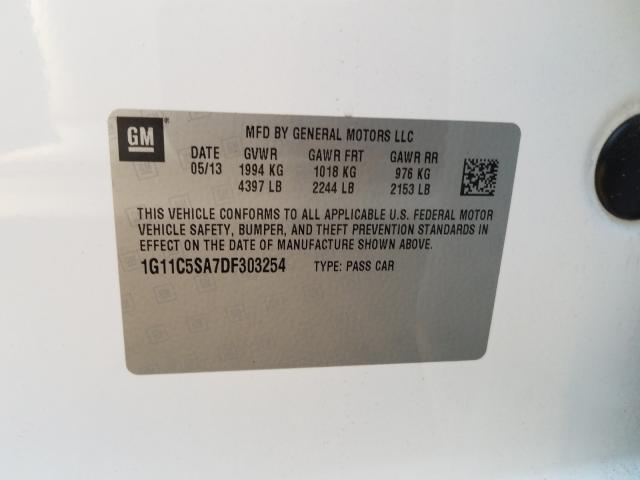 2013 CHEVROLET MALIBU 1LT - 1G11C5SA7DF303254
