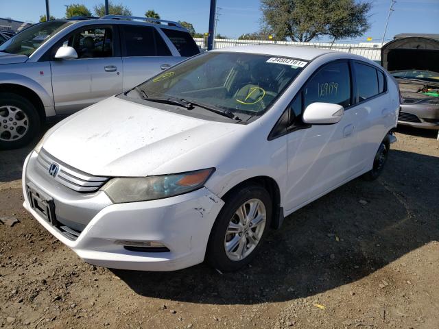 2010 HONDA INSIGHT EX JHMZE2H72AS026349