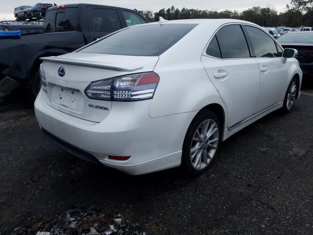 2010 LEXUS HS 250H JTHBB1BA9A2000629