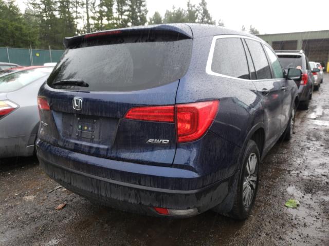 2016 HONDA PILOT EXL 5FNYF6H52GB067022