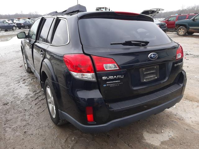 2014 SUBARU OUTBACK 2. 4S4BRCLC3E3207991