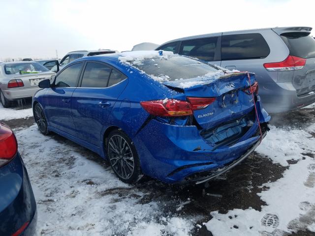 2018 HYUNDAI ELANTRA SP KMHD04LB9JU555377