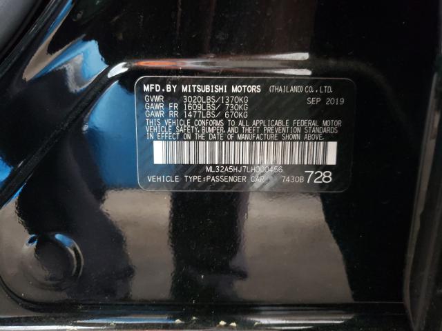 2020 MITSUBISHI MIRAGE LE ML32A5HJ7LH000456