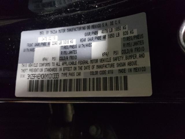 2019 MAZDA 3 PREMIUM 3MZBPAEM0KM101333