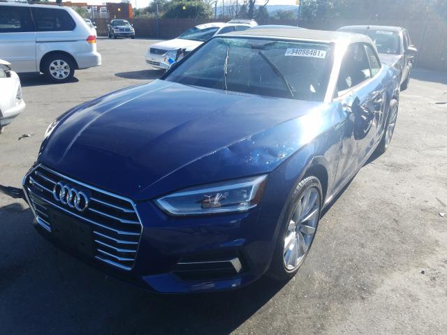 2018 AUDI A5 PREMIUM WAUYNGF58JN019235
