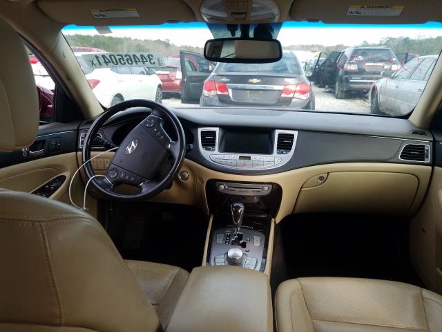 2011 HYUNDAI GENESIS 4. KMHGC4DF8BU125220