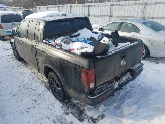 2019 HONDA RIDGELINE 5FPYK3F17KB036617