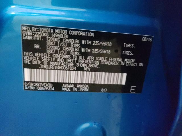 2017 TOYOTA RAV4 HV LI JTMDJREV4HD061024