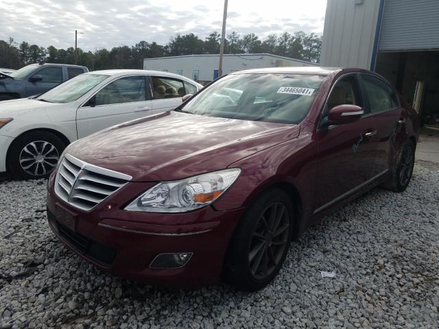 2011 HYUNDAI GENESIS 4. KMHGC4DF8BU125220
