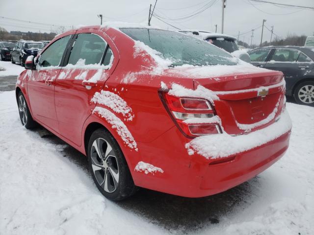 2018 CHEVROLET SONIC PREM 1G1JF5SB9J4134555