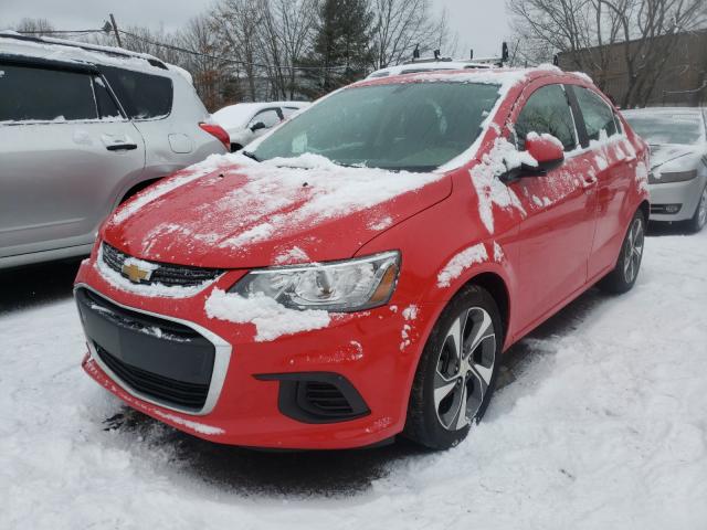 2018 CHEVROLET SONIC PREM 1G1JF5SB9J4134555