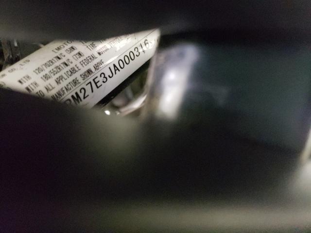 2018 YAMAHA MT07 JYARM27E3JA000316