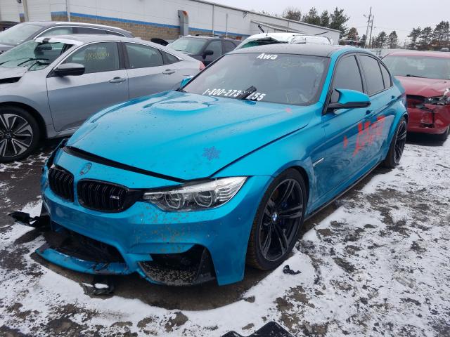 2016 BMW M3 WBS8M9C59G5D30280