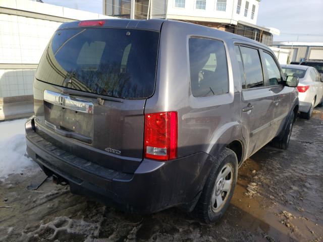 2014 HONDA PILOT LX 5FNYF4H20EB036746