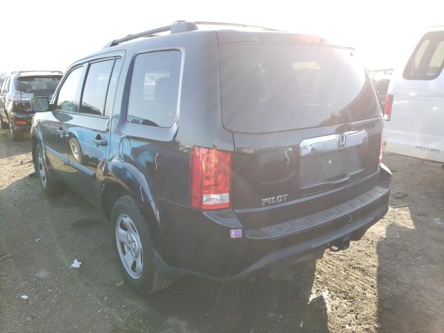 2012 HONDA PILOT LX 5FNYF3H20CB041730
