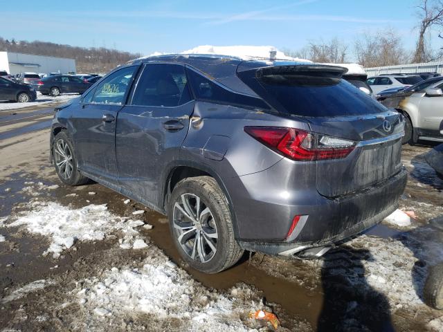 2016 LEXUS RX 350 BAS 2T2BZMCA9GC031351