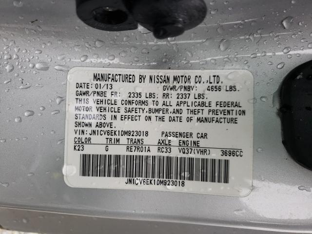 2013 INFINITI G37 JOURNE JN1CV6EK1DM923018