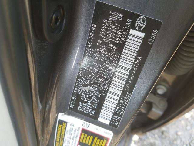 2011 TOYOTA AVALON BAS - 4T1BK3DB7BU395852