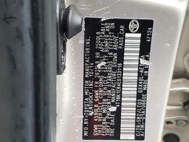 2014 TOYOTA AVALON BAS 4T1BK1EB4EU133116