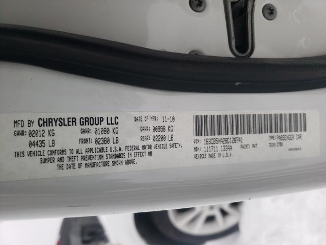 2011 DODGE CALIBER HE 1B3CB5HA2BD128741