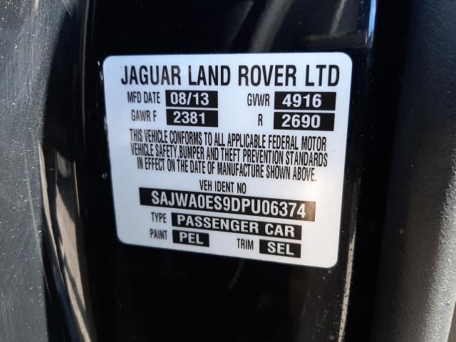 2013 JAGUAR XF SAJWA0ES9DPU06374
