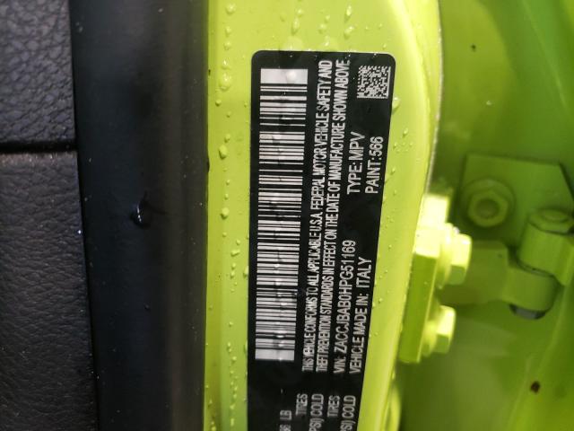 2017 JEEP RENEGADE S ZACCJBAB0HPG51169