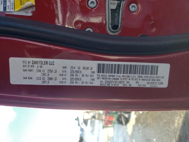 2010 DODGE JOURNEY 3D4GG57V79T149579