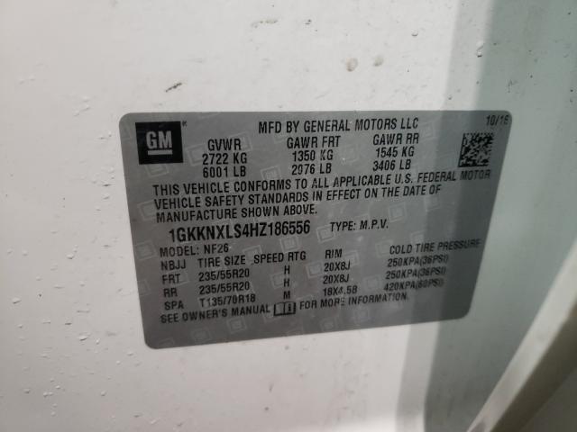 2017 GMC ACADIA DEN 1GKKNXLS4HZ186556