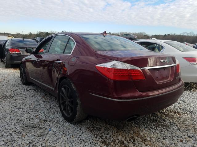 2011 HYUNDAI GENESIS 4. KMHGC4DF8BU125220