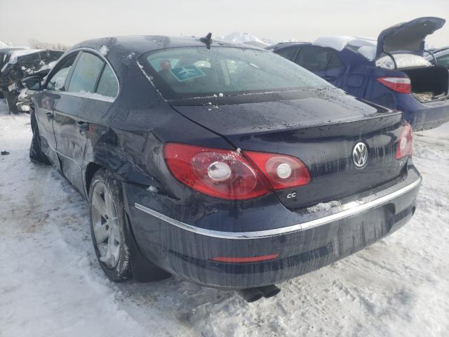 2012 VOLKSWAGEN CC LUXURY WVWHN7AN3CE501155