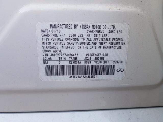 2018 INFINITI Q50 LUXE JN1EV7AP7JM364571