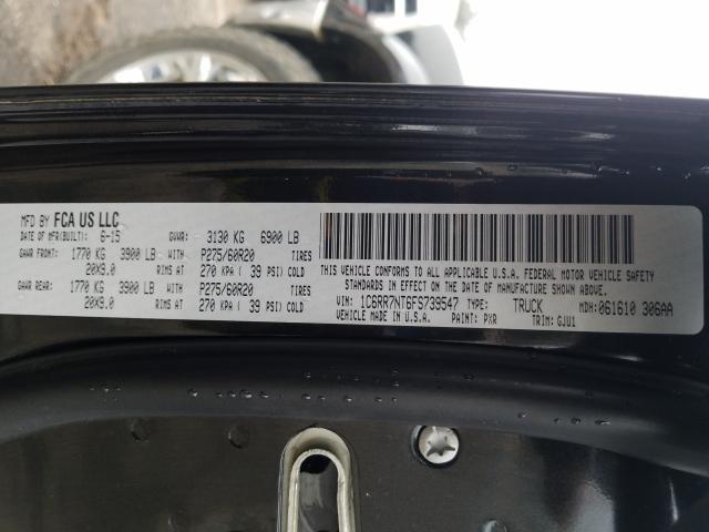 2015 RAM 1500 LARAM 1C6RR7NT6FS739547