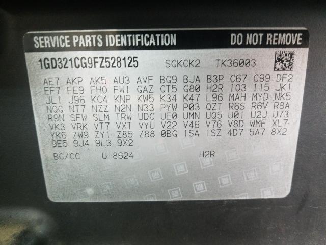 2015 GMC SIERRA K35 1GD321CG9FZ528125