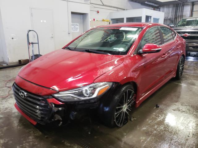 2017 HYUNDAI ELANTRA SP KMHD04LB0HU332381