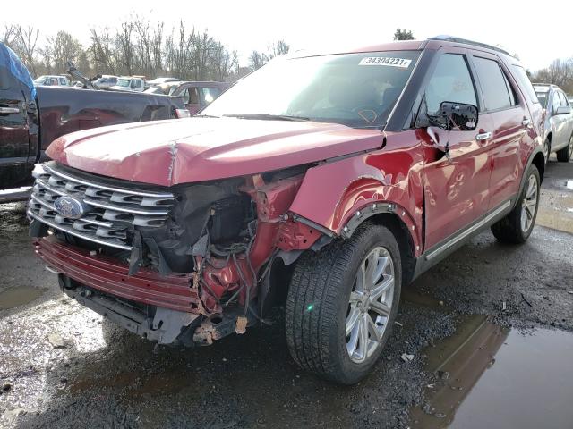 2017 FORD EXPLORER L - 1FM5K7F86HGA95314