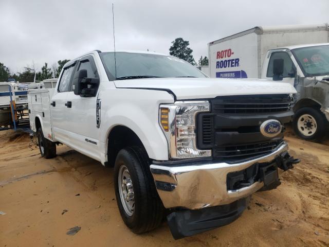 Salvage cars for sale from Copart Gaston, SC: 2018 Ford F350 Super