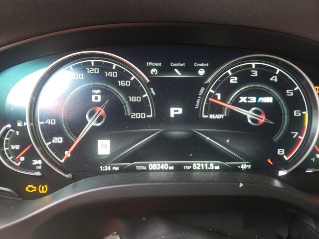 2020 BMW X3 M COMPE 5YMTS0C07L9B65444