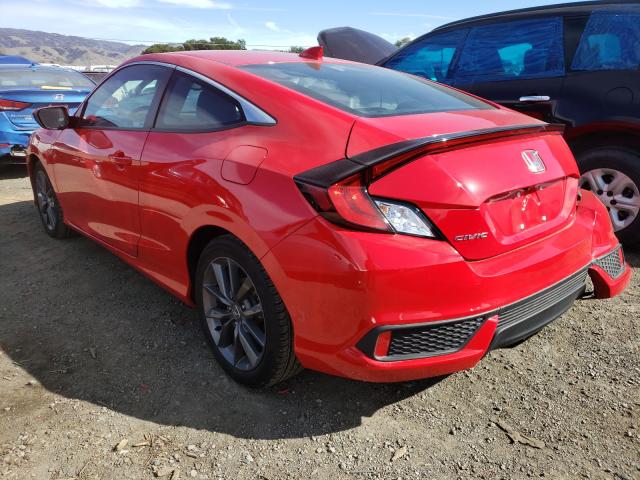 2019 HONDA CIVIC EX - 2HGFC3B37KH353300