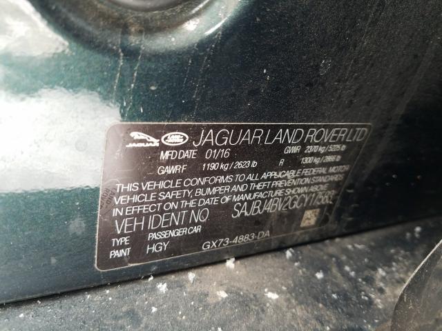 2016 JAGUAR XF PREMIUM SAJBJ4BV2GCY17583