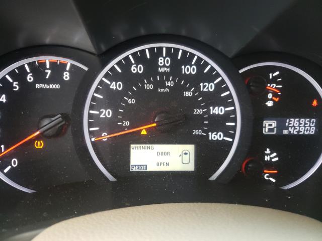 2011 NISSAN QUEST S JN8AE2KP8B9009009