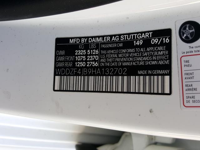 WDDZF4JB9HA132702 Mercedes-Benz E 300