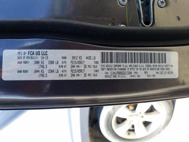 2016 JEEP PATRIOT SP 1C4NJPBB8GD613304