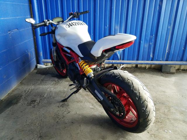 2018 DUCATI MONSTER 79 ML0MADBMXJT000612