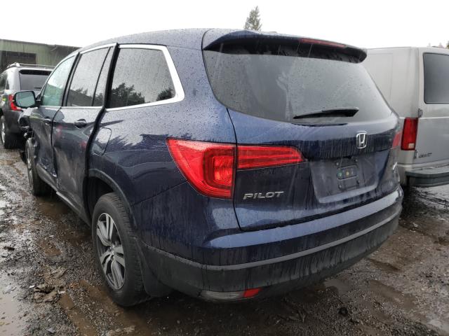 2016 HONDA PILOT EXL 5FNYF6H52GB067022